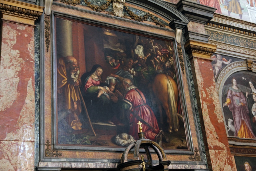 Altarpiece - Adoration of the Magi, Antonio Campi